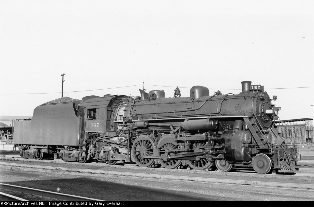 NKP 4-6-2 #167 - Nickel Plate Road